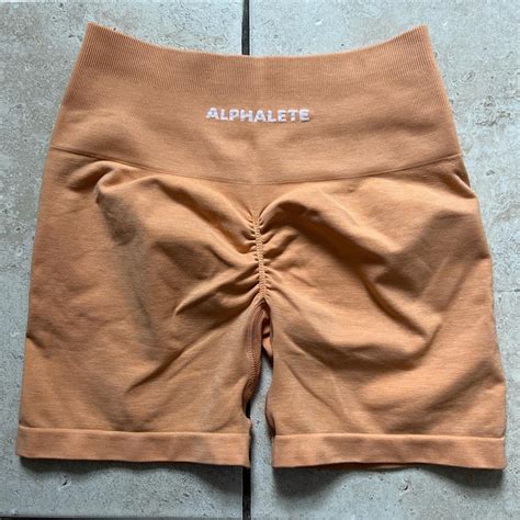 Cheeky shorts bend over alphalete